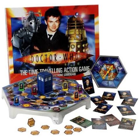 Doctor Who Time Travelling Board Game Cover