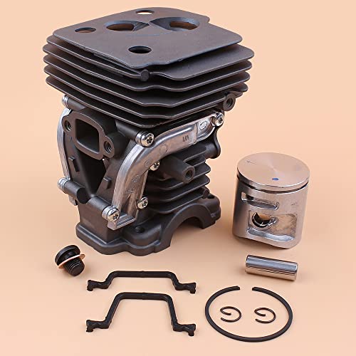 Kit piston cylindre 42 mm pour résoudre le manque de compression tronçonneuse 445