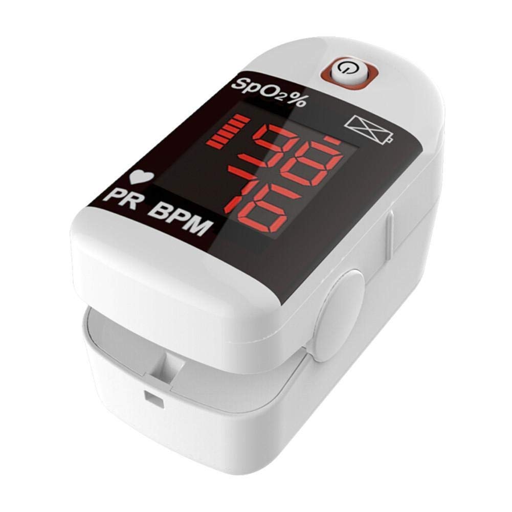 YHW Oxímetro de Pulso de Dedo con Pantalla OLED Apagado automático portátil Oxímetro de Dedo Operación con un Solo Clic Oxímetro de Pulso Digital （Colores de Estilo Aleatorio ）