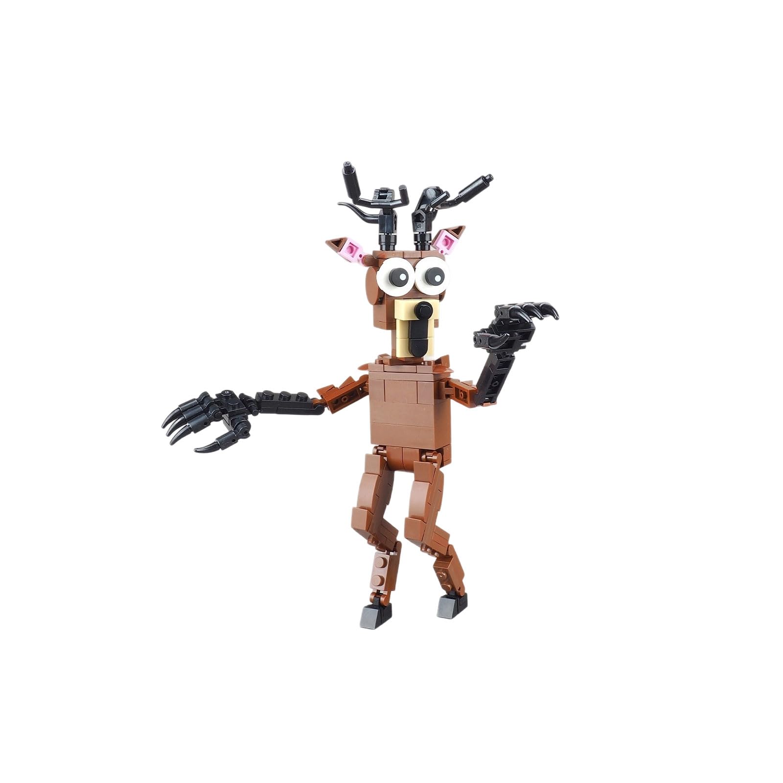99 Nights in the Forest Figure Deer Toys Monster Action Figure Survive Game 99 Nights in the Forest Figures Building Blocks for Fans Boys Girls A08