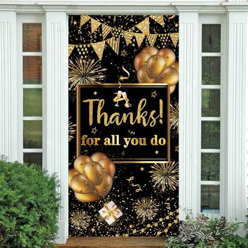 Funda de puerta 'Thanks for All You Do' 70.8"X35.4" miniatura 6