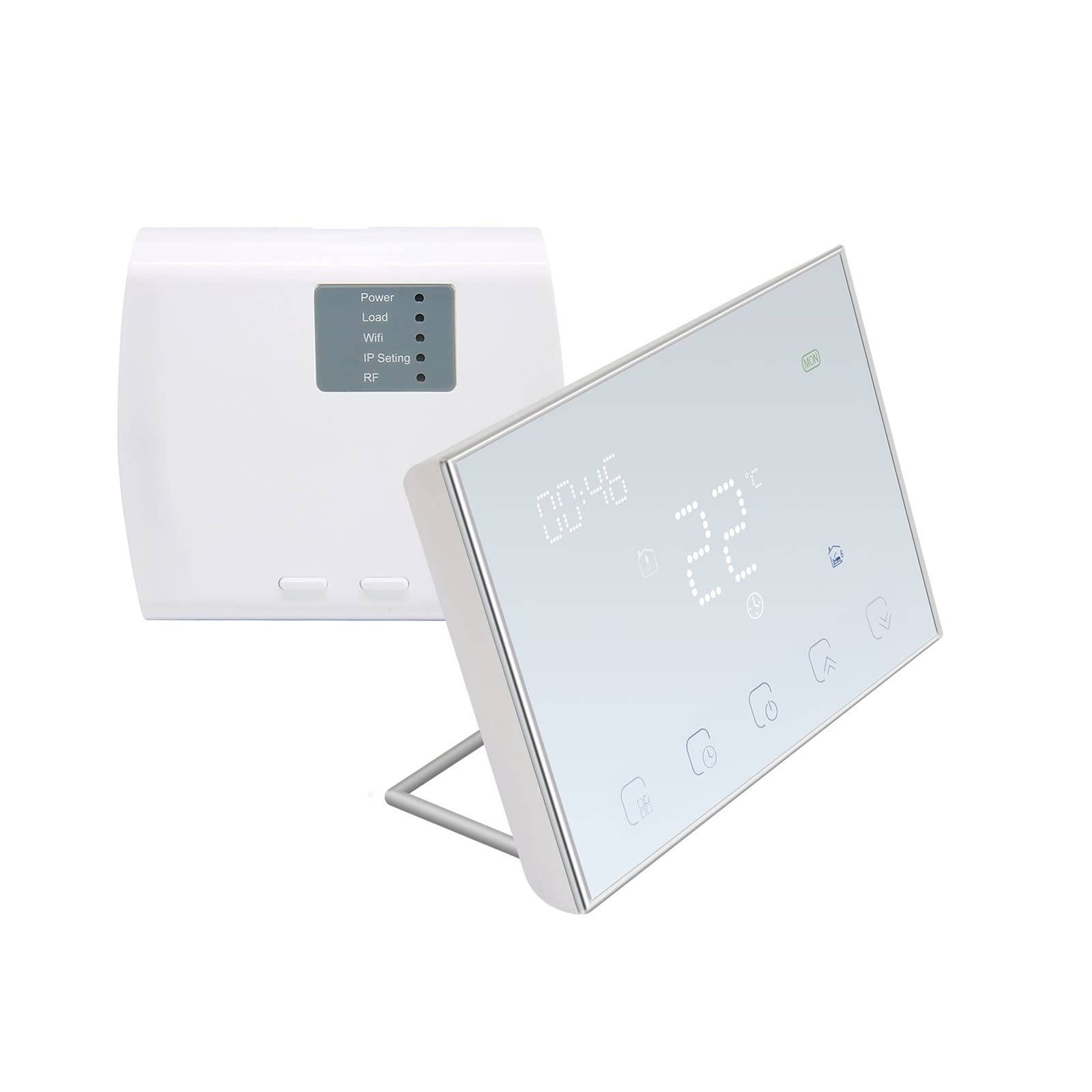 Czujnik termometru, Tuya Smart Bezprzewodowy termostat z elektrycznym podłogą kontrolera temperatury podłogowej Wi -Fi