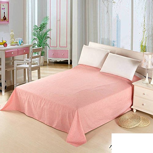 Dortoirs feuilles coton sergé drap plat double coton 160x230cm C