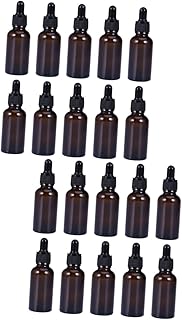 Frasco Conta-Gotas De Óleo Essencial 20 Peças Recipiente De Shampoo Frascos Conta-Gotas De Vidro Terrários Frascos Conta-Gotas Frasco Conta-Gotas De 10Ml Recipientes De