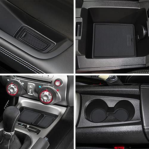 Set de 8 insertos para portavasos y consola interior para Chevy Camaro 2010-2015 miniatura 2