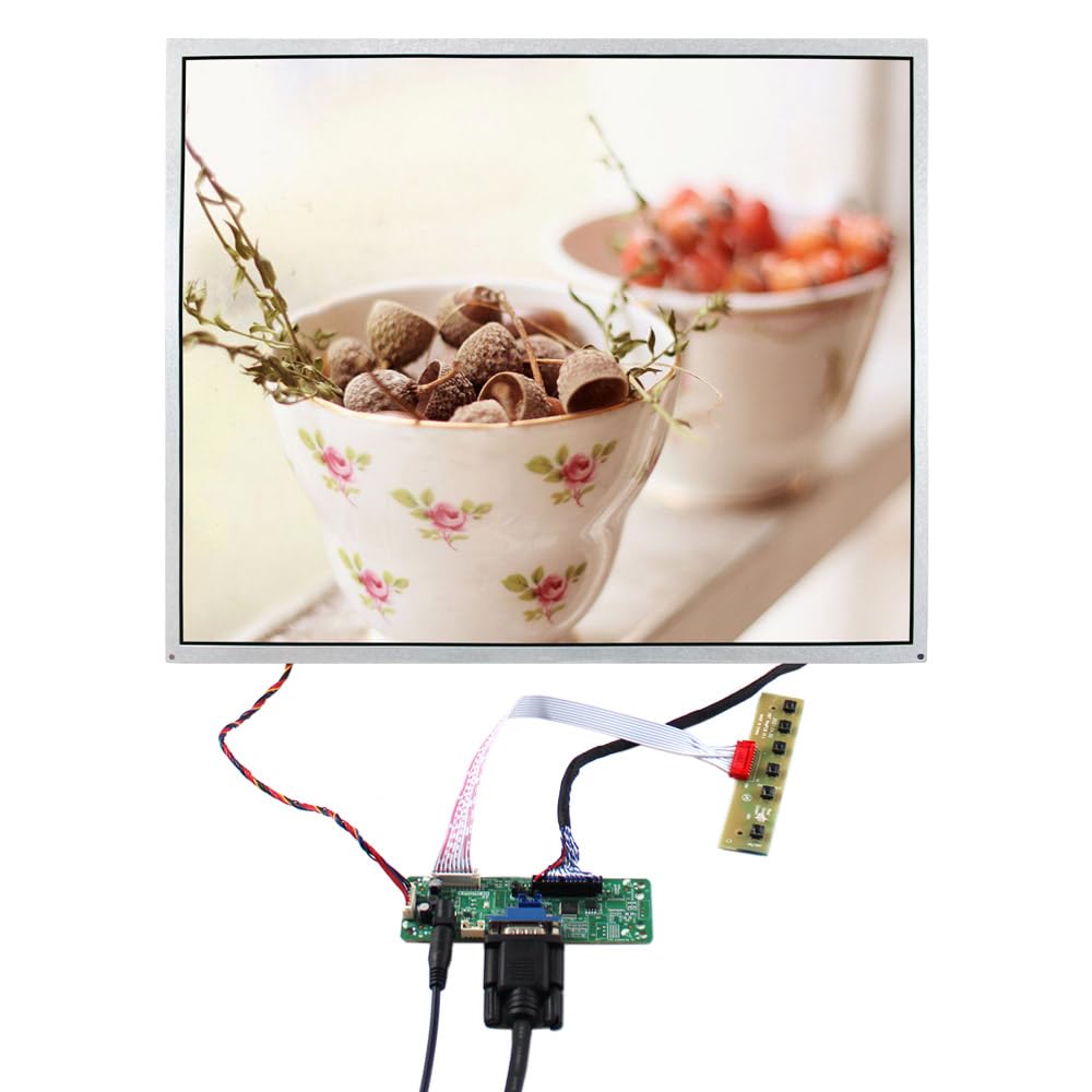 VSDISPLAY 19-calowy zestaw ekranu LCD 1280x1024 450 nitów z płytą kontrolera VGA