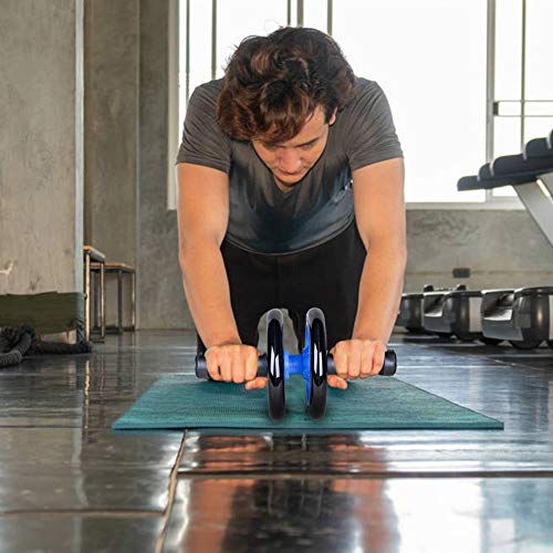 BAJIE Abdominale Wiel Dubbele Wiel Ab Roller Met Knielen Mat Abdominale Wiel Voor Spier Training Trainers Core Gleed… - Image 7