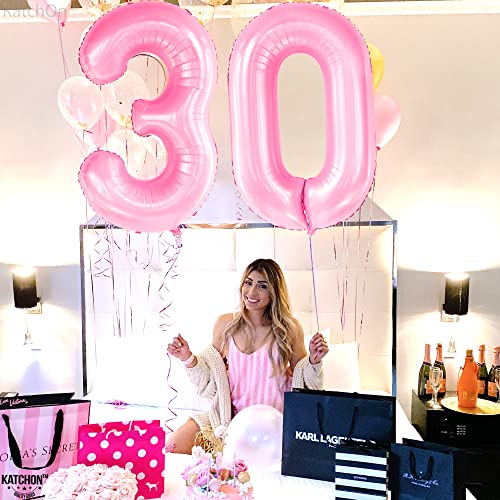 Image of KatchOn Light Pink 0 Balloon 40 Inch