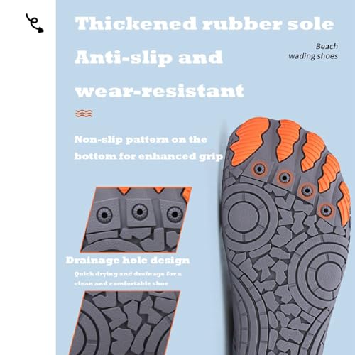 Barefoot Hiking Men's Slip Healthy Breathable Shoes Fitness Yoga Shoes Wide Toe Zero Drop Water Shoes2