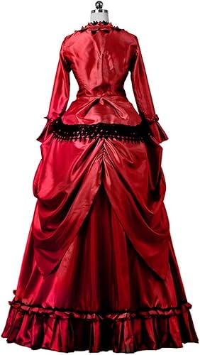 Miniatura 7 de Steampunk Victorian Gothic Cosplay Costume Victorian Bustle Dress Gown Costume Edwardian Evening Dress