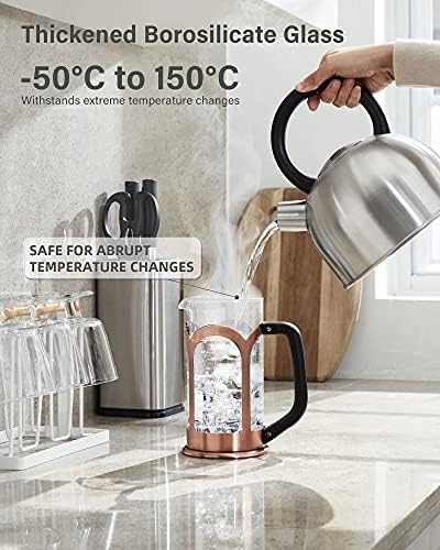 Veken French Press Coffee \u0026 Tea Maker 