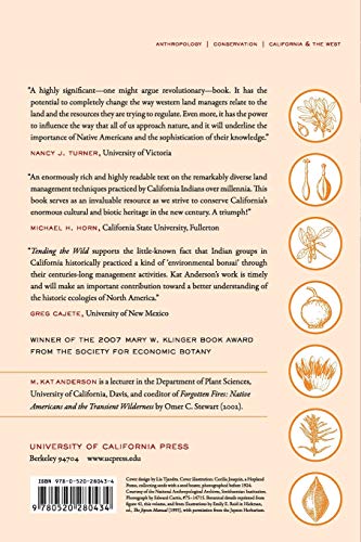 Tending The Wild: Native American Knowledge And The Management Of California's Natural Resources #TOP1