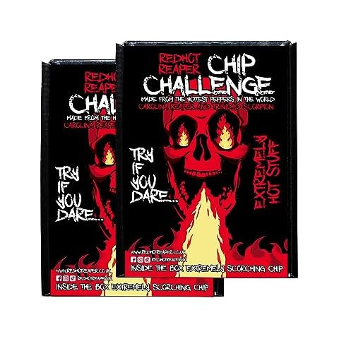 Red Hot Reaper Spicy Challenge Chips Cover