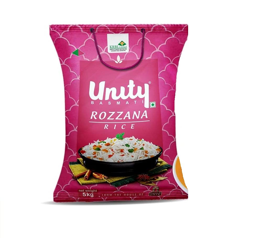India Gate Unity BASMATI Rice ROZZANA 5 KG