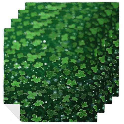 Servilletas de Tela Cuadradas Floral 18.7x18.7 Pulg 4 pcs miniatura 1