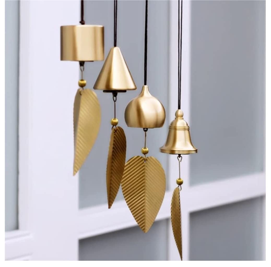 Campanelli A Vento da Giardino Campanelli Eolici Vintage Fengshui Bell Toy Good Luck Bless for Home Garden Hanging Windchime(B)