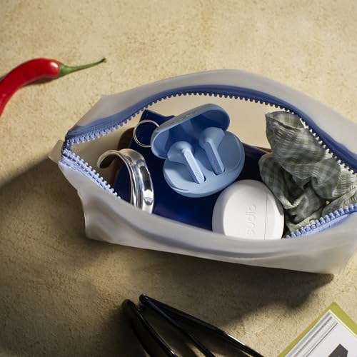 Image of Sudio A3 All-Day Wireless Earbuds - 25H Playtime, Bluetooth 5.4, Sweat & Splashproof, Balanced Sound, Clear Calls with Enhanced Mics, USB-C Charging, Made from Recycled Plastics (Blue)