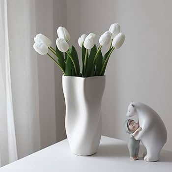 灰色の陶器製花瓶2つセット　物置 灰色の陶器製花瓶2つセット 物置 灰色の陶器製花瓶2つ