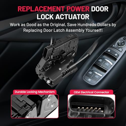 Image of SYERAL Front Left Driver Side Door Lock Latch Actuator Compatible with Hyundai Elantra 2015-2020 Replaces 81310F2030 DLA1595