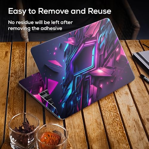 Image of Full Body Laptop Skin Bubble-Free| Laminated| Removable| HD Quality Sticker for Laptops Upto 15.6 Inches Compatible with Hp /Dell /Acer /Lenovo /Asus etc.(Pattern-213)