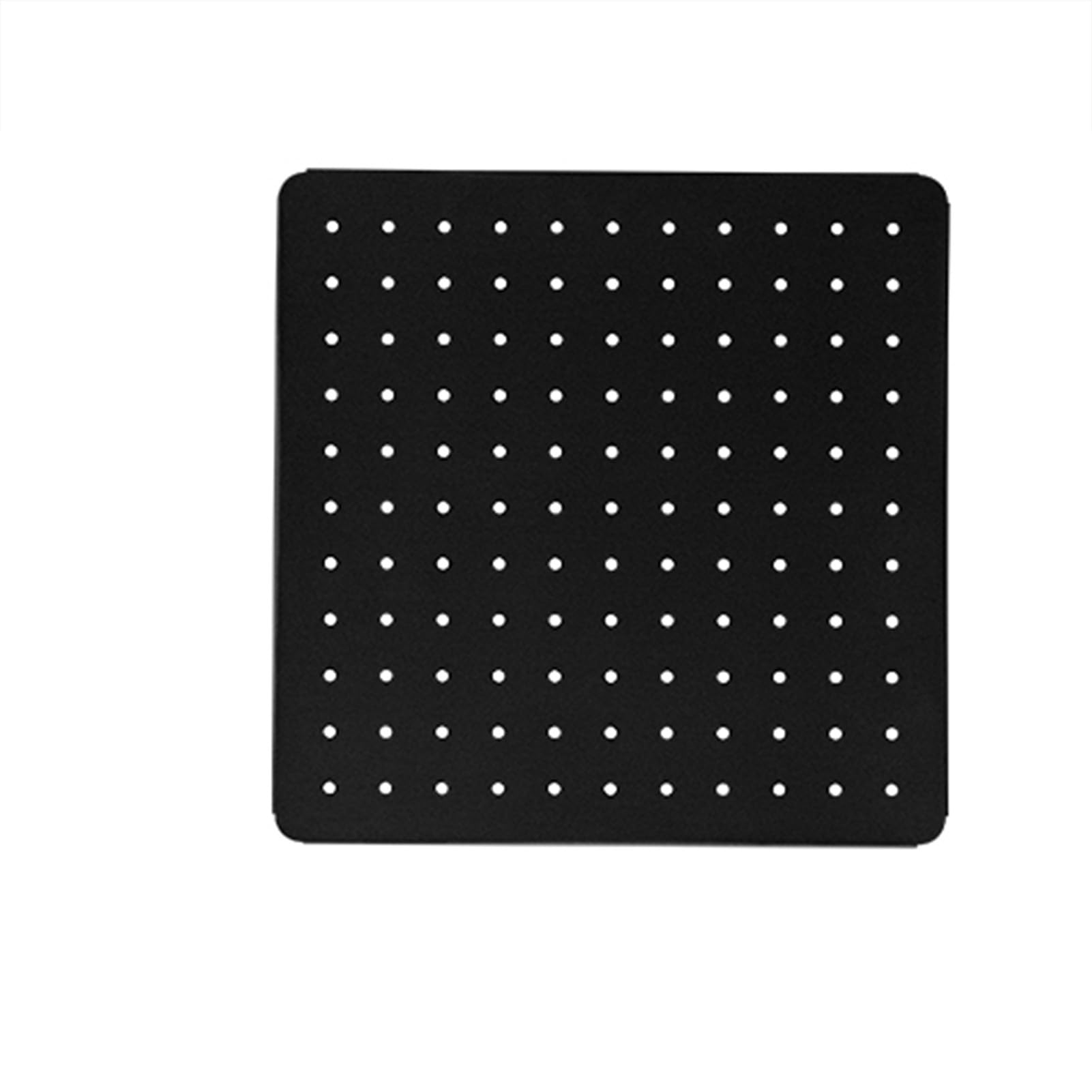 Kit pannello forato per montaggio a parete, installazione di pannelli espositivi per stanze artigianali, cucine, bagni, studi e banchi da lavoro (nero 28x14 pollici-A)