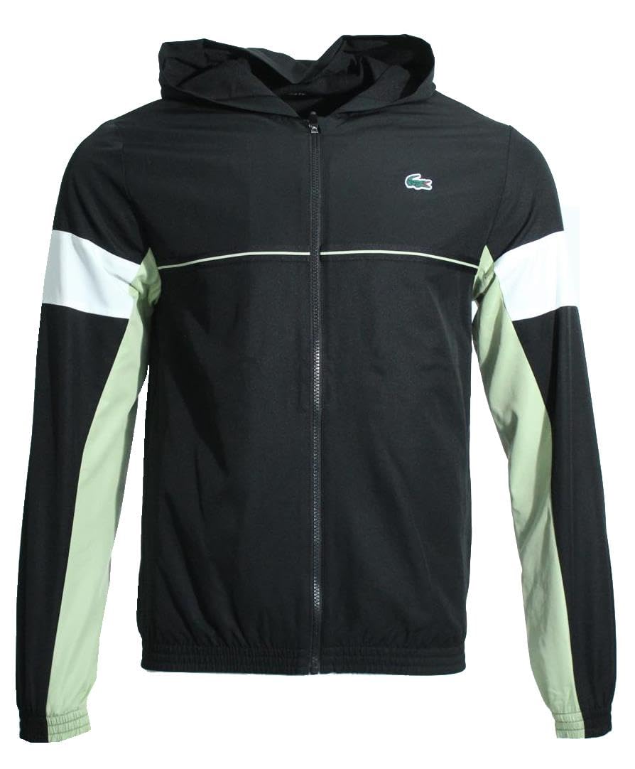 Lacoste BH0210 veste noire en taille M pour homme chic - 3