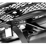 Robuster Fahrradkorbhalterungsadapter für E-Bikes und Mountainbikes, Stahlkonstruktion(Schwarz)