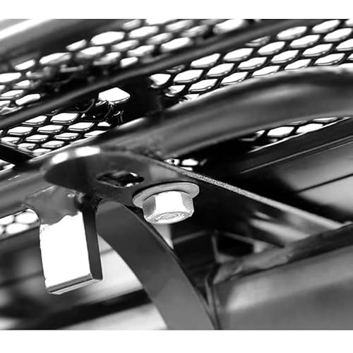 Robuster Fahrradkorbhalterungsadapter für E-Bikes und Mountainbikes, Stahlkonstruktion(Schwarz)