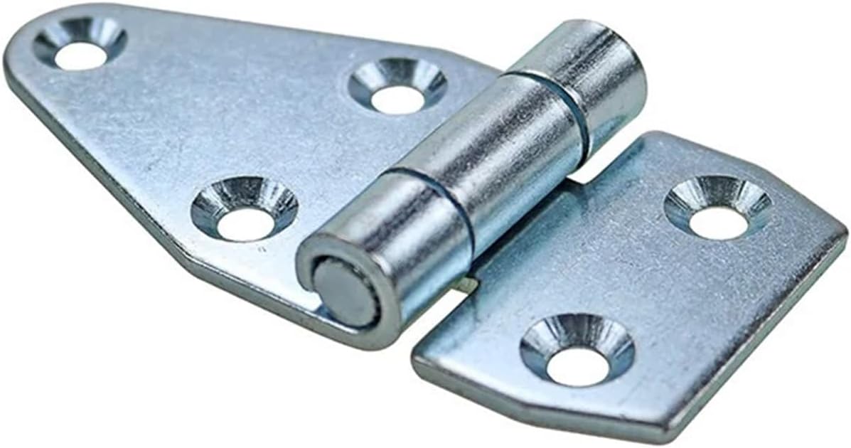 Industrial Equipment Stainless Steel Hinge Heavy-Duty Chassis Cabinet Freezer Hinge 1Pcs(Iron)