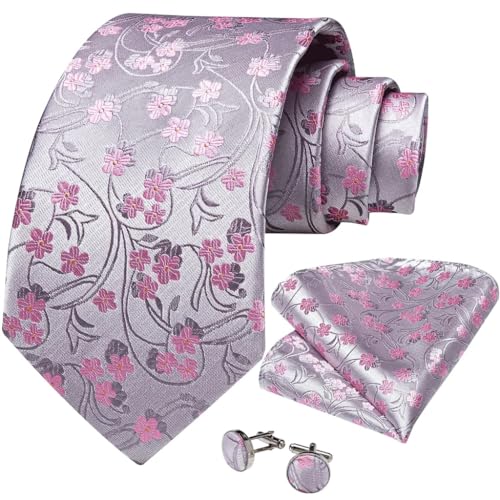 Corbata de seda para hombre JSEIAJB conjunto formal