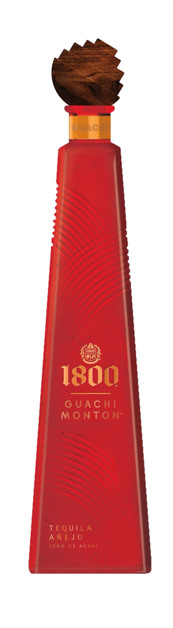 1800 Guachimonton Añejo Tequila | Orangenlikör-Fass | Keramikflasche
