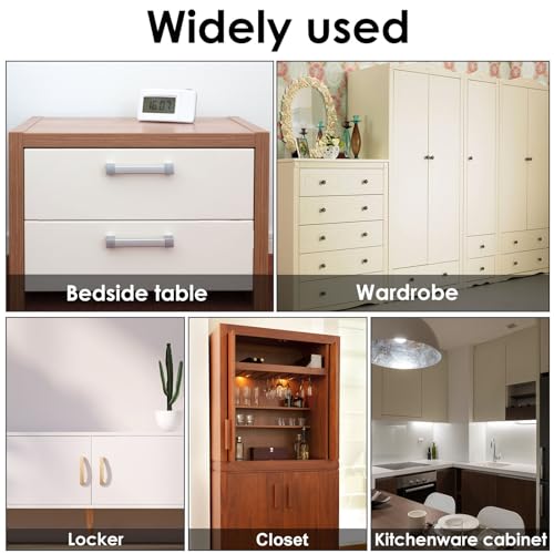 Electric Cabinet Lock Smart Hidden Drawer Lock with RFID Card NFC Child Safety Cupboard Door Locks Invisible DIY RFID Locks for Home Office Furniture Drawer Cabinet Cupboard - Image 6