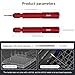 stedi Manual Pin Vise Hand Drill, Model Hobby Making Tools, Ultra-Precision Double Bearings Hand Drill for Gundam, Miniature Military Model, 3D Resin Parts, Red