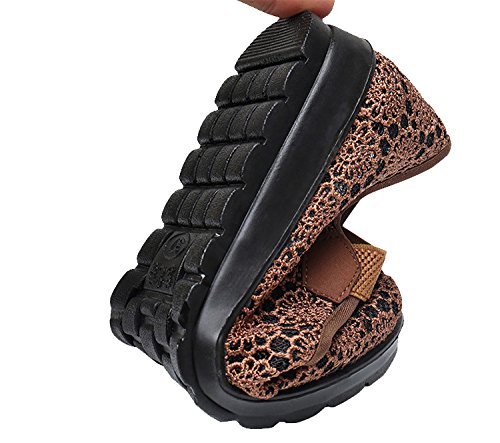 Missfiona MFMARYJANE2_15 Womens Hollow Out Granny Walk Shoes Breathable Soft-Soled Mary Jane Flats Dance Shoes thumb #4