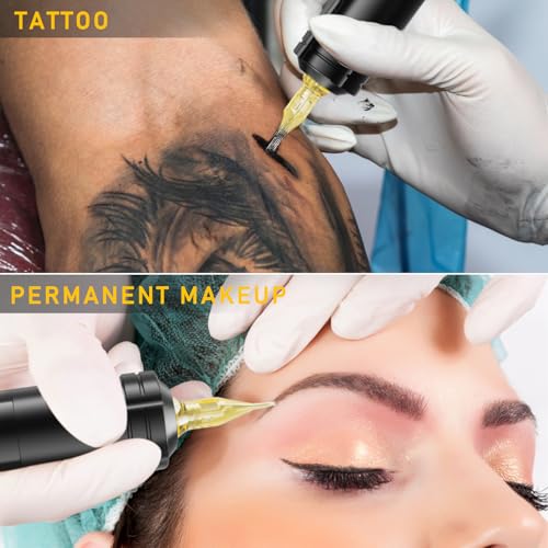 LIUMATE Tattoo Nadeln 20 stück # 12 Standard 1RL Round Liner Patronen Nadeln Einwegnadeln Professionelle Tattoo Cartridge Nadeln für Tattoo Maschine Stift (1201RL)