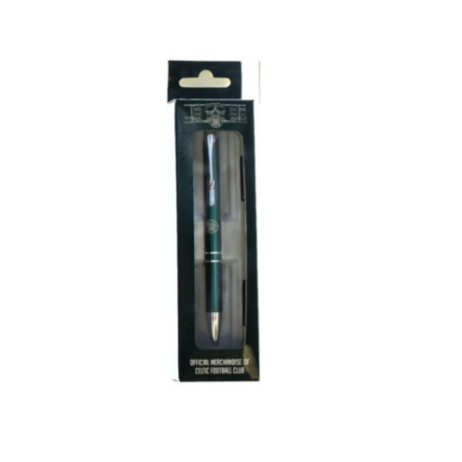Celtic FC Crest Ballpoint Pen (One Size) (Green)