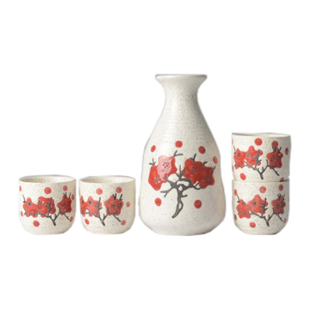 Creativo Sake Rice Wine Pitcher Cups Sets para restaurante japonés, # 10