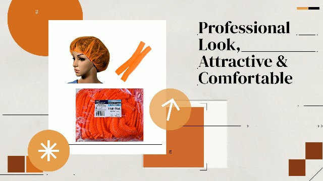 Anneome 100pcs Thickened Disposable Hair Nets - Blue, Non-Woven Elastic Mesh, For Salon & Kitchen