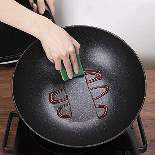Wok de hierro fundido con tapa 30 cm miniatura 4