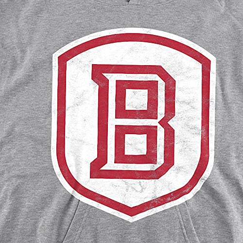 Bradley University Official Distressed Primary Youth Kids Boy/Girls Pull-Over Hoodie Sweatshirt2