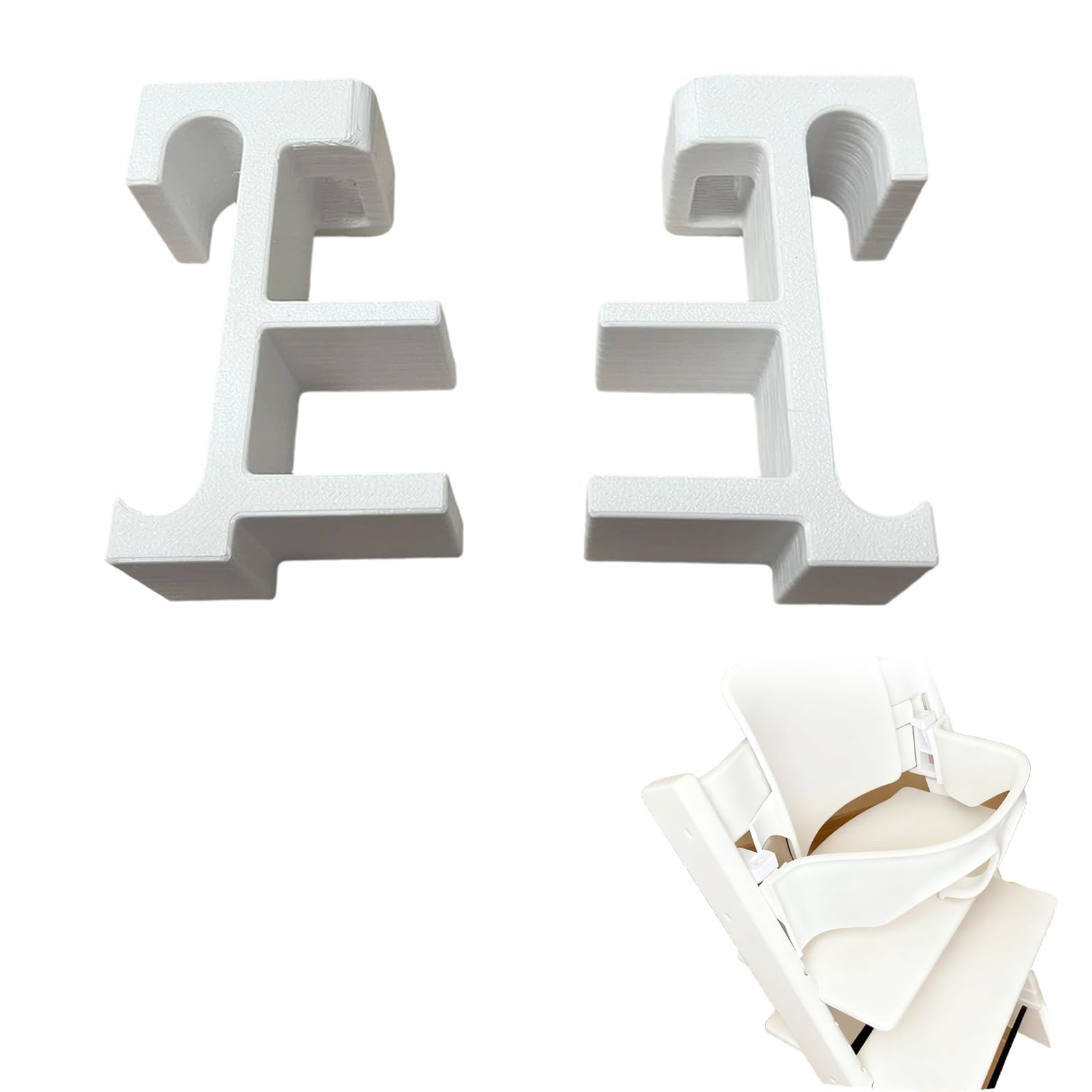 Adapter for Stokke Tripp Trapp, Adapters Compatible with Older High Chairs Manufactured Before May 2003, Compatible with Stokke Baby Set, Tray and Table