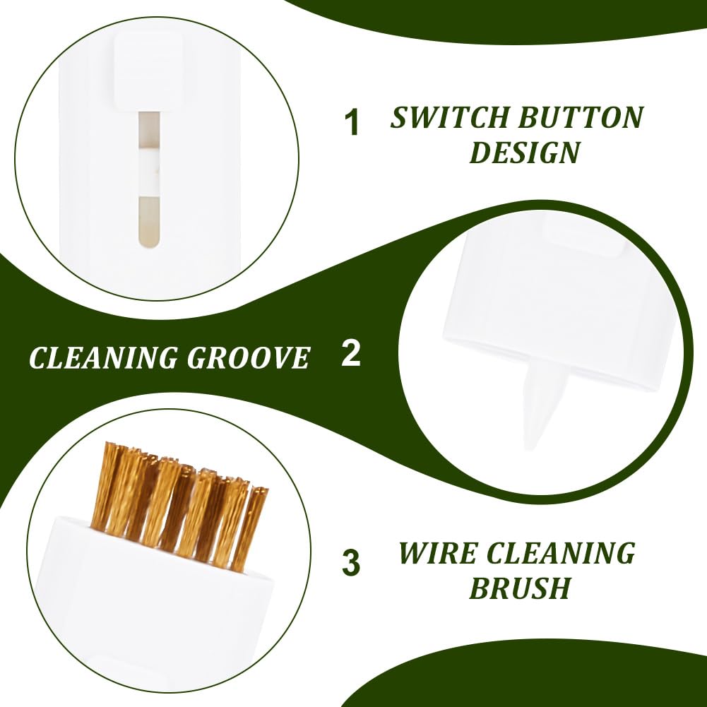 GOMAKERER 10 Pcs Pocket Golf Club Cleaning Brush - Image 3