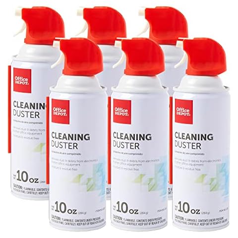 Office Depot Cleaning Duster, 10 Oz., Pack Of 6, UDS-10MS-P6 Cover