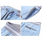STICKON Men's Shorts Casual Classic Fit Drawstring Summer Beach Shorts with Elastic Waist and Pockets - Image 4