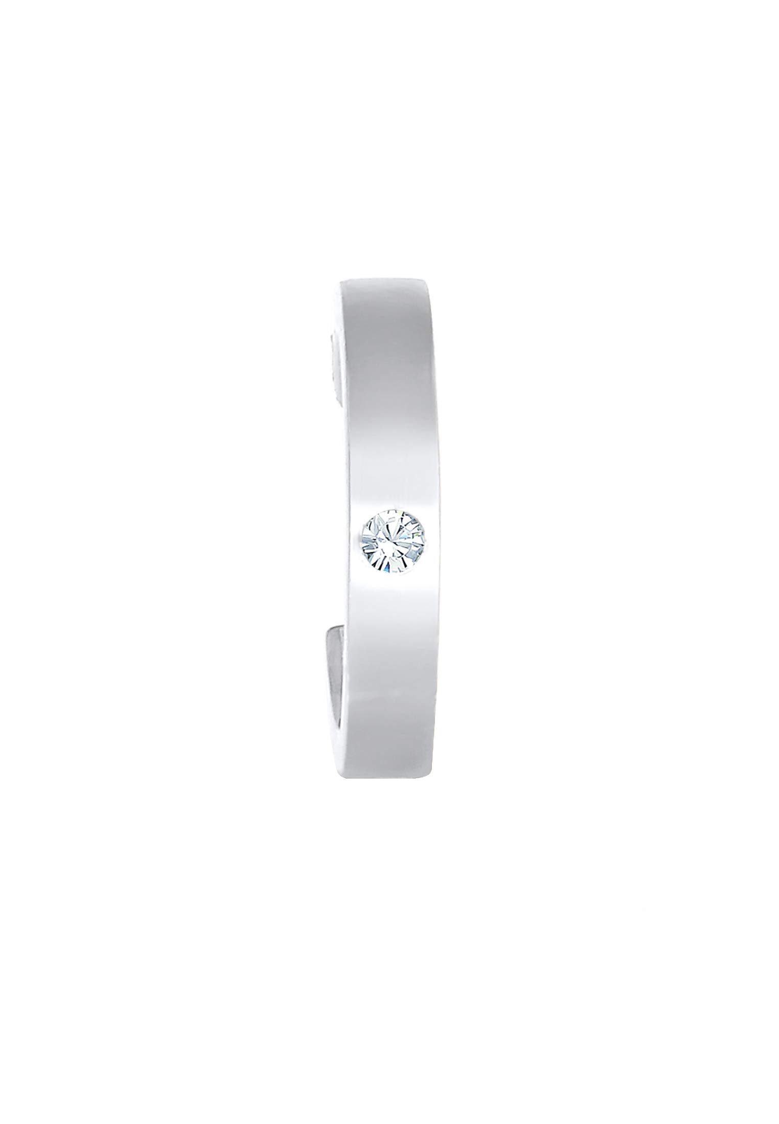Elli Ohrringe Single Earcuff Kristalle 925 Silber
