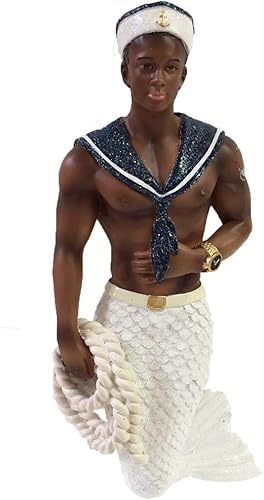 December Diamonds Adorno de árbol de Navidad con alma azul marino 5555109 Nuevo