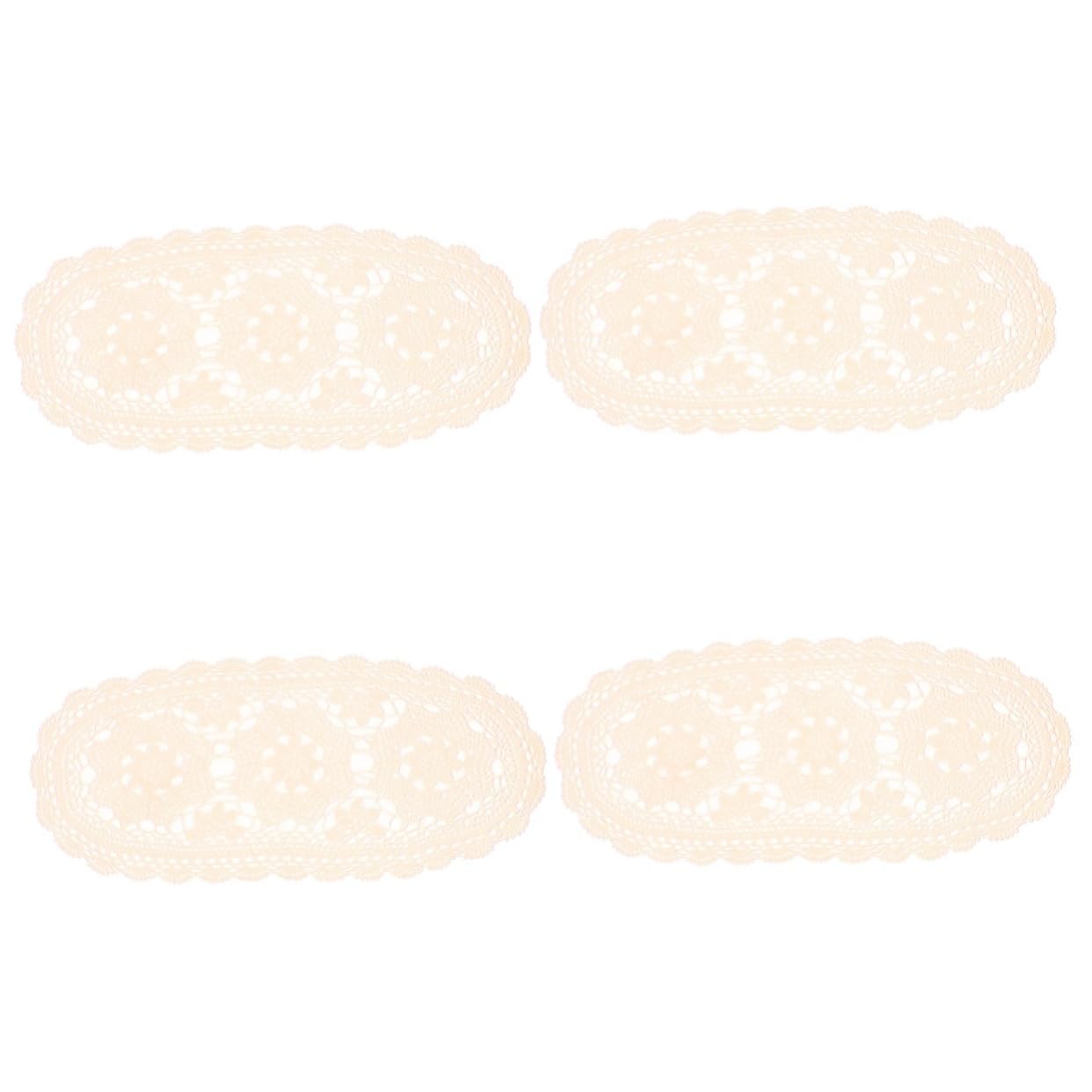 Nappe ovale crochet pour protéger vos meubles avec élégance