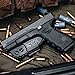 IWB Holster Fits All Gen3,Gen4 and Gen5 Glock Models chambered in 9mm & Above Like G17,19,22,23,31,32 Left Right Hand Ambidextrous