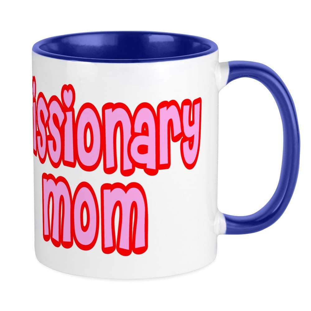 VOLTX DESIGN Missionary Mom Mug Ceramic Coffee Mug, Tea Cup 11 oz (VTX-753)