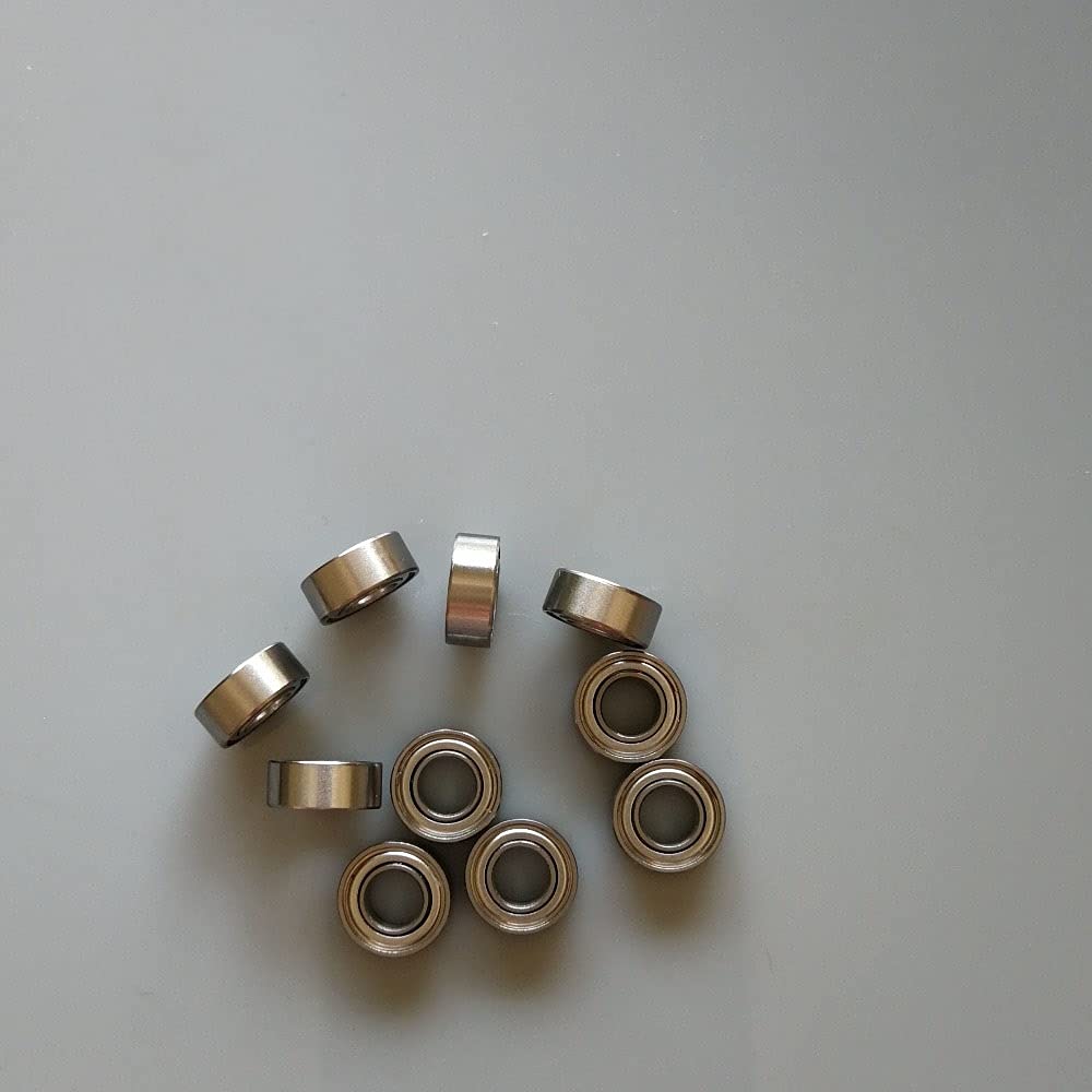 5pcs 4x9x4 mm Modello Cuscinetto, Cuscinetti ceramici ibridi in Acciaio Accessori per Utensili